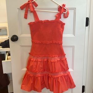 Cute ruffle dress!